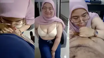 Bokep Jilbab Pink Hisap Kontol Suami Sangat Nikmat