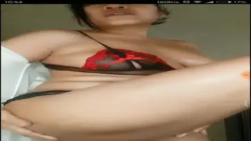 Tante Gstring Merah Hitam Luluran Colmek Memek Licin Sampe Muncrat