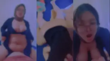 Koleksi Pribadi Tante Hijab Tersebar Luas Viral