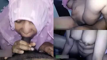 Pembantu Hijab Cantik Layani Majikan Dengan Isapan Nikmat